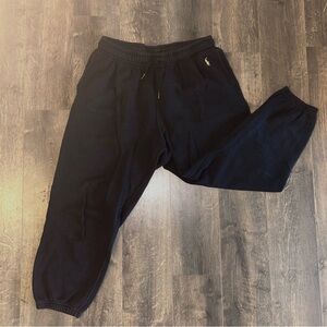 Polo Ralph Lauren Women’s Black & Gold Drawstring Sweatpants